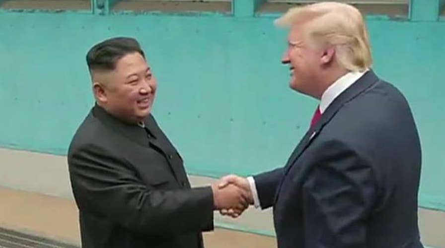 Trump makes history by becoming first US president to set foot in North Korea