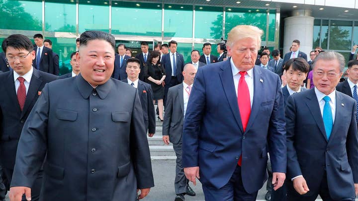 President Trump makes history in North Korea