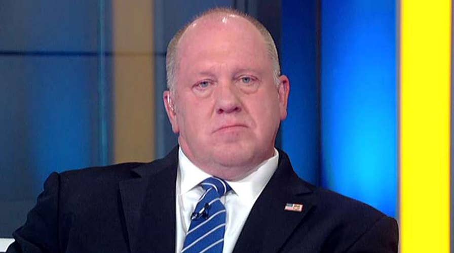 Tom Homan on 'disgusting' op-ed calling for public shaming of border patrol agents