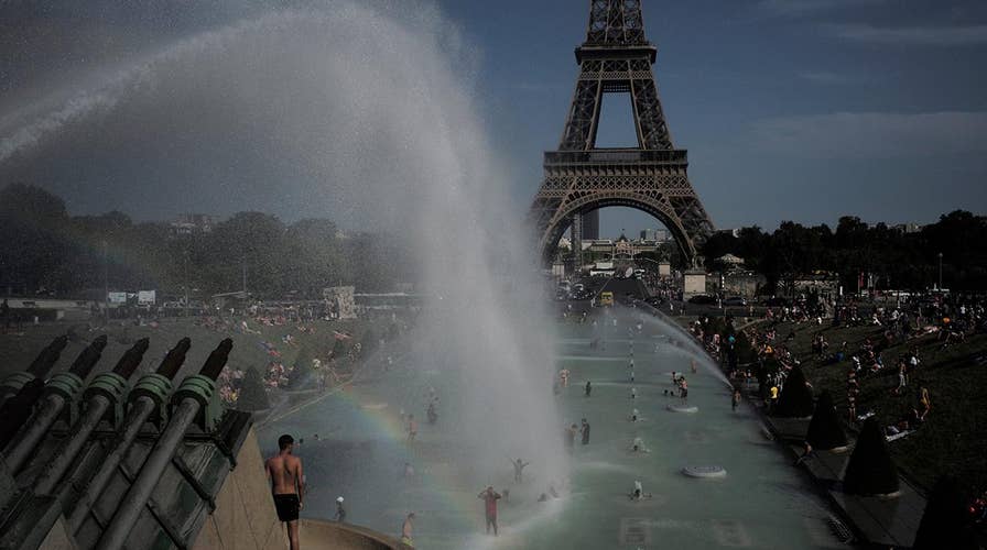 Europe's scorching heat wave breaks records across the continent