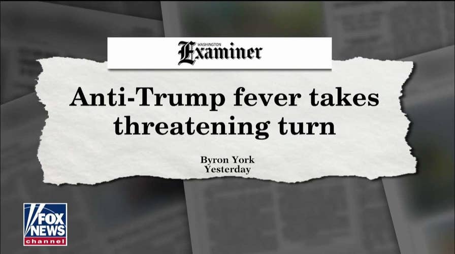 York: Three 'troubling developments' show anti-Trump resistance growing more toxic