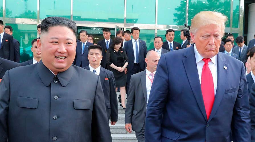 President Trump's historic visit to North Korea draws mixed reactions