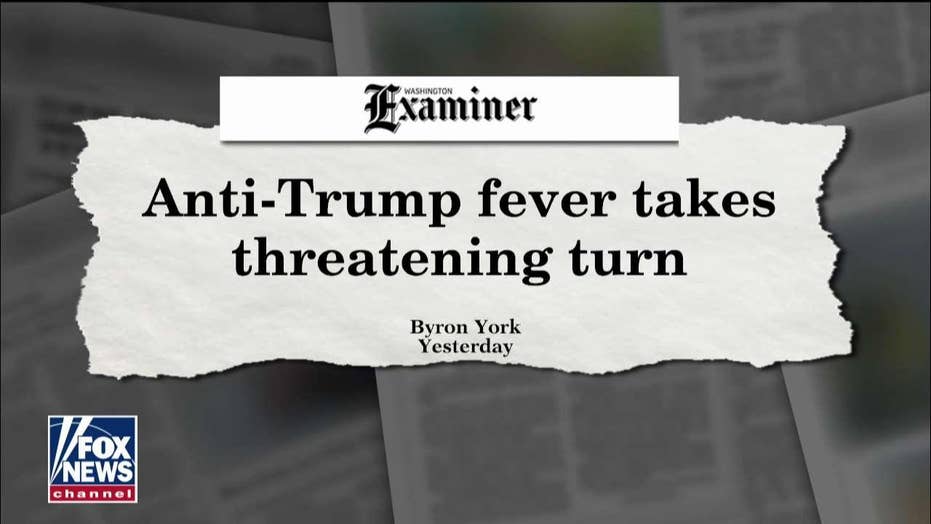 York: Three 'troubling developments' show anti-Trump resistance growing more toxic