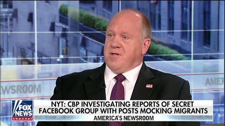 Former acting ICE director: Offensive social media posts by border agents will be investigated and 'dealt with'