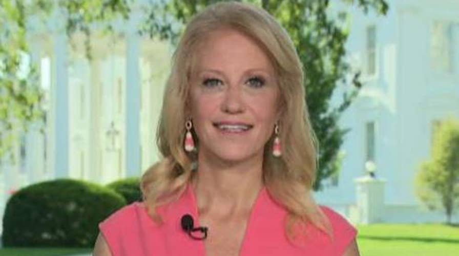 Kellyanne Conway addresses criticism of Trump's historic meeting with Kim Jong Un