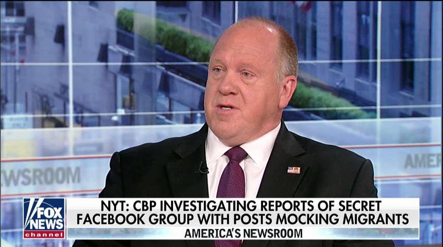 Former acting ICE director: Offensive social media posts by border agents will be investigated and 'dealt with'