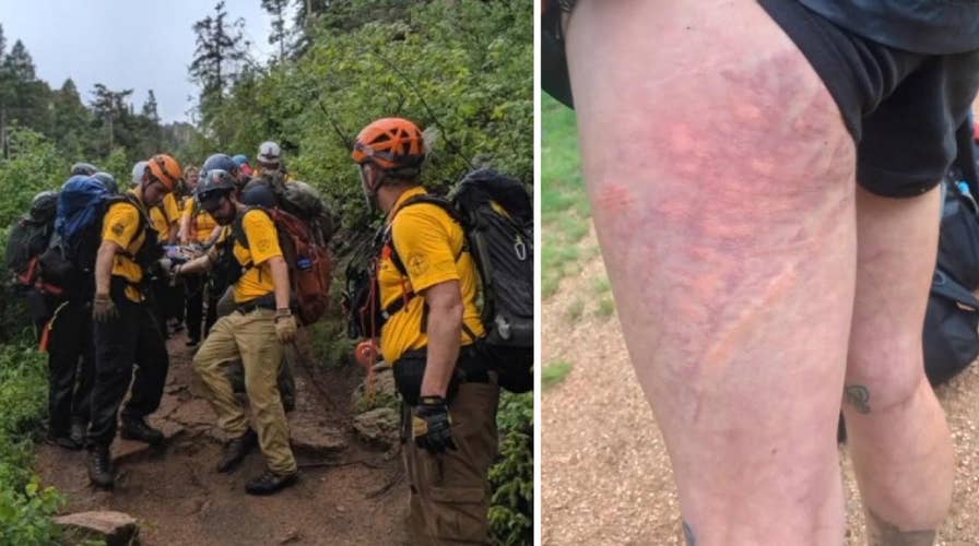 8 hikers injured, 1 critically by lightning strike on Colorado trail