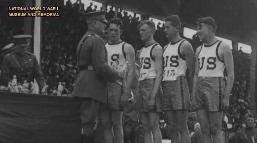 American soldiers who served in World War I competed in 'Olympic-style' Inter-Allied Games