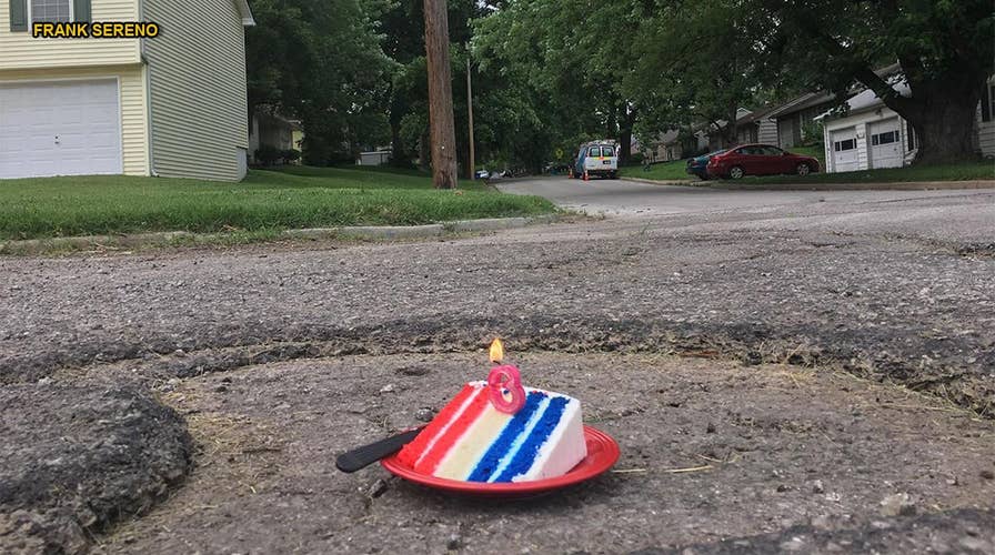 Missouri man celebrates 3rd ‘birthday’ for pothole