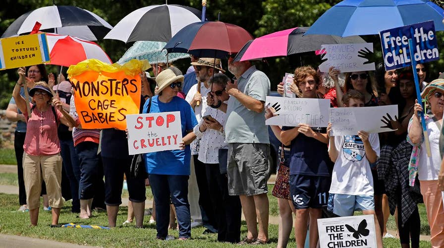 Protesters stage rallies nationwide against conditions at detention centers at the southern border