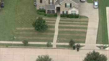 Texas teen mows US flag into lawn to honor Army friend who died by suicide along US-Mexico border