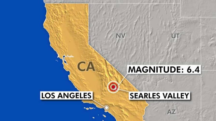 Magnitude 6.4 earthquake hits Southern California