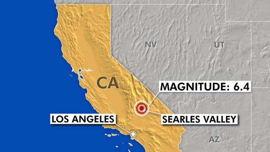 Significant Earthquake Rattles California Usgs Says Fox News