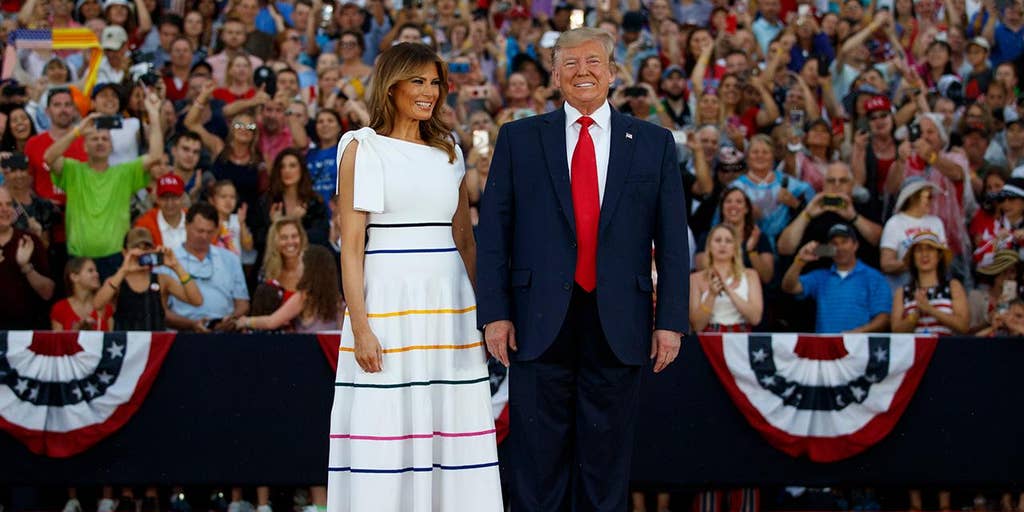 Were critics' concerns about President Trump's 'Salute to America