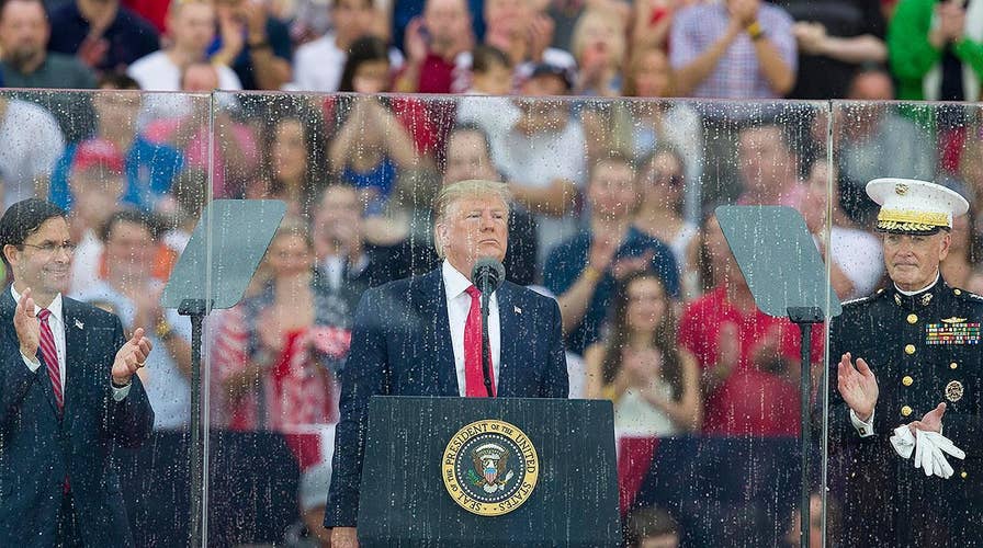 President Trump delivers July Fourth address at Lincoln Memorial
