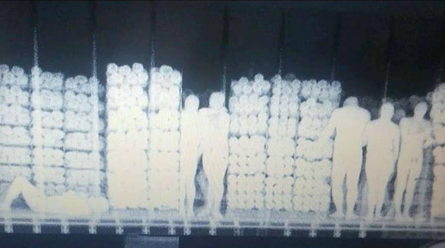 Border Patrol agents spot migrants packed in hot truck being smuggled across border