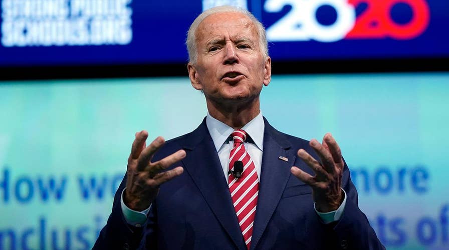 Joe Biden says he's always stood up to bullies like Trump