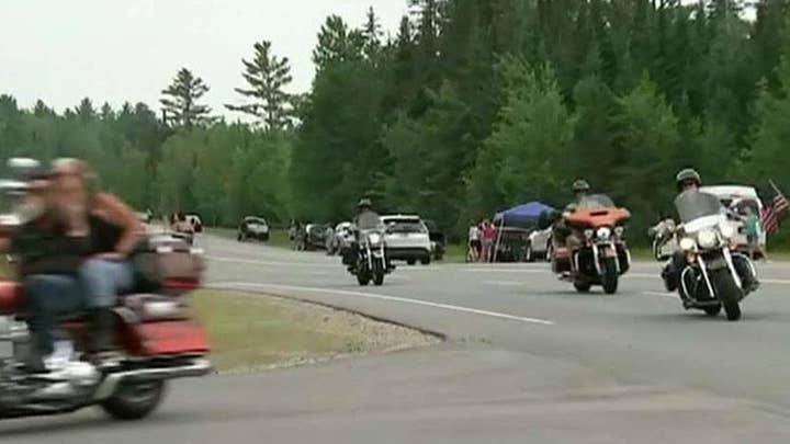 Memorial ride held for motorcyclists killed in New Hampshire crash last month