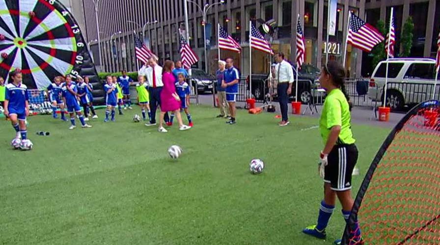 Learn how to shoot and score like the pros in the FIFA Women's World Cup