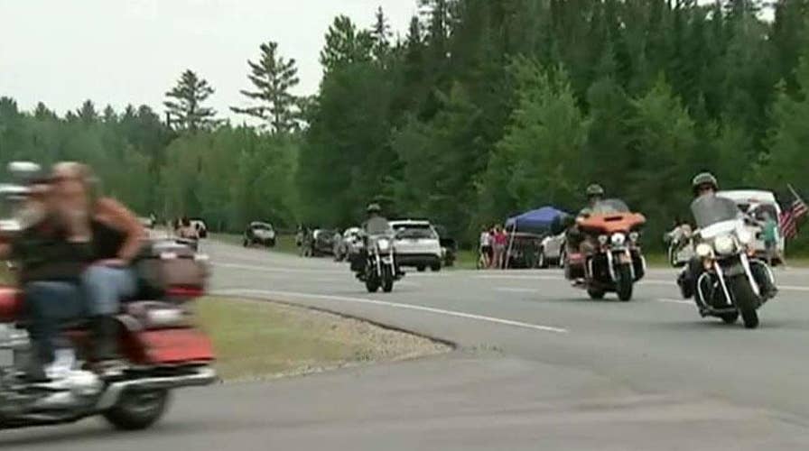 Memorial ride held for motorcyclists killed in New Hampshire crash last month
