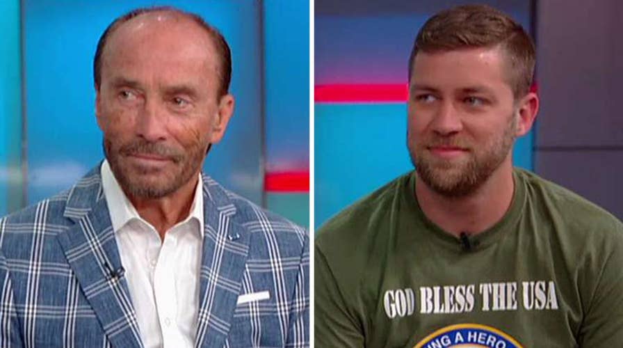 Lee Greenwood teams up with Helping a Hero to gift special home to double-amputee Afghanistan veteran