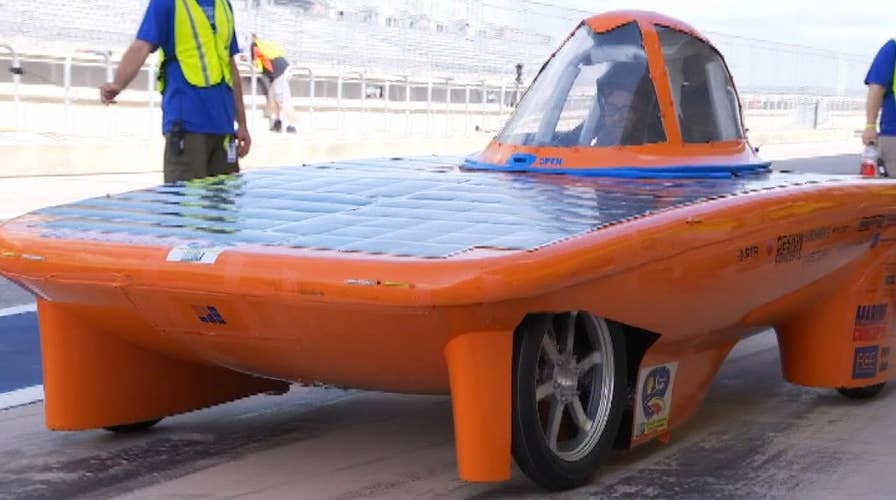Students push solar energy envelope at the Formula Sun Grand Prix