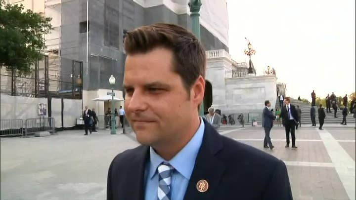 Matt Gaetz defends his bipartisan plan to block Trump from using military force against Iran without the consent of Congress