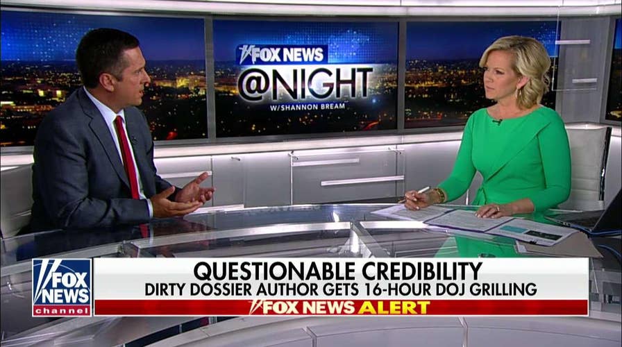 Nunes on NYT reporting FBI questioned Steele source's credibility: A lot of the dossier 'was just made up'