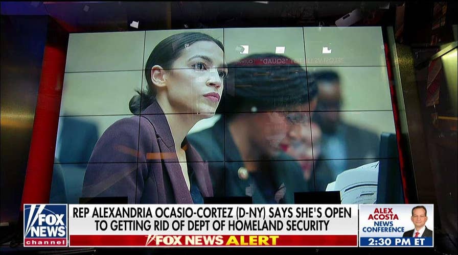 Susana Martinez calls out AOC's "insane" idea to get rid of DHS