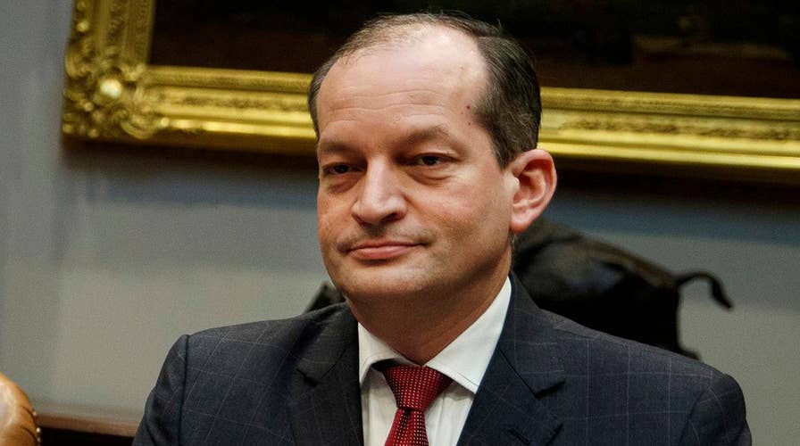 What does Secretary Acosta hope to accomplish with news conference?