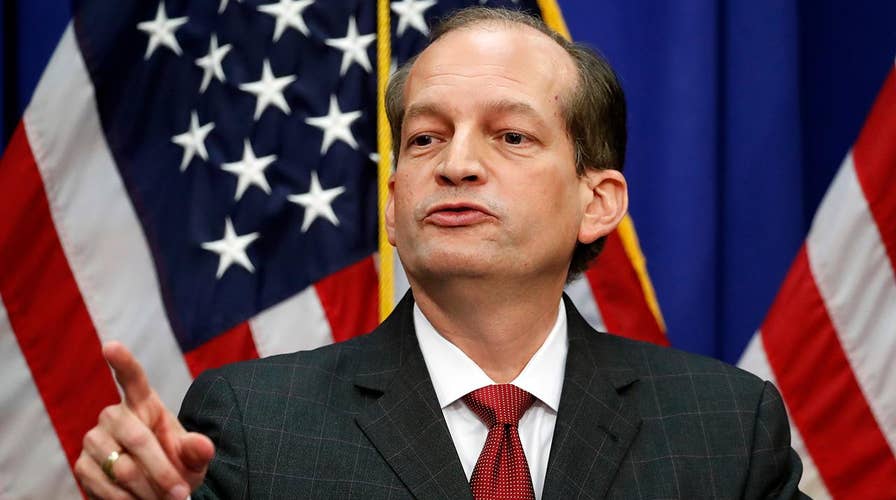 Media critics make Secretary Acosta the story in Jeffrey Epstein scandal