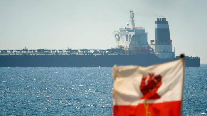 Iran denies claims it tried to block a British tanker in the Strait of Hormuz