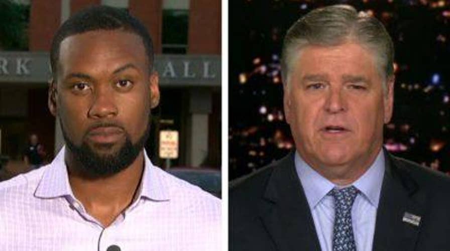 Lawrence Jones visits St. Louis Park, Minn. to interview residents on pledge controversy