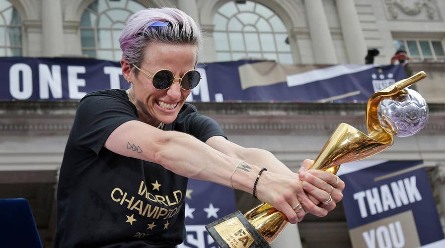 Megan Rapinoe politicizing USWNT World Cup win
