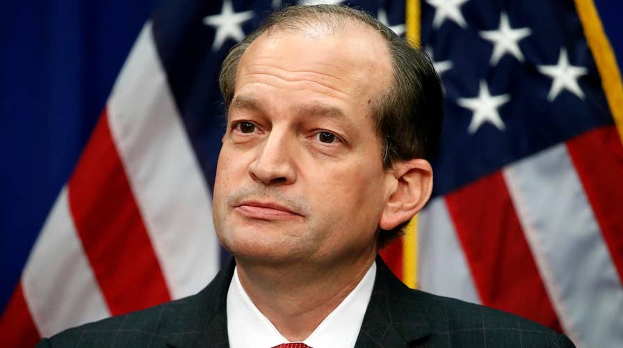 Labor secretary Alex Acosta defends role in Jeffrey Epstein's plea deal