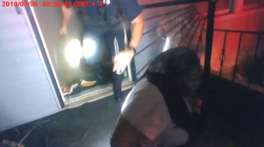 Hero officer drags unconscious 6-year-old boy from burning home in Ohio