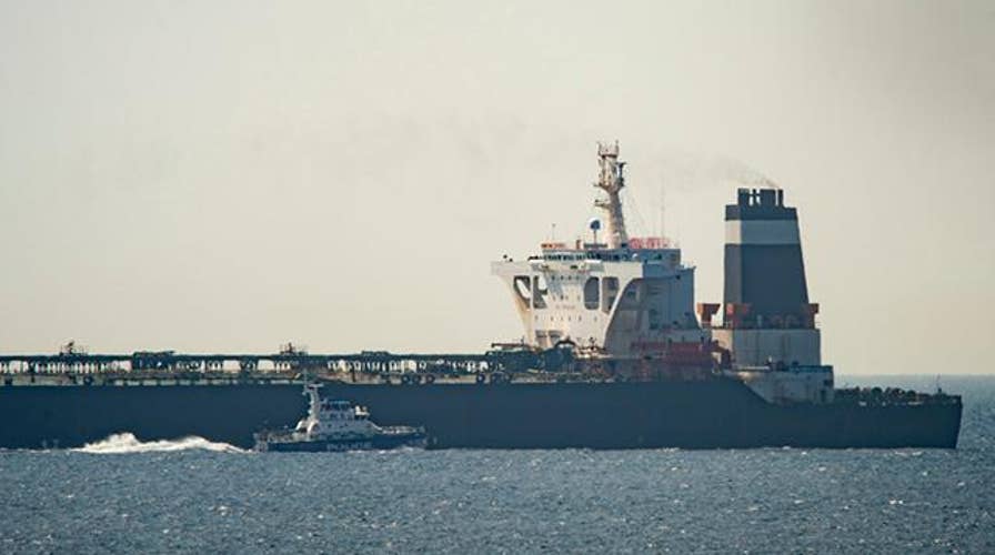 Britain warns Iran after Iranian military gunboats tried and failed to seize British oil tanker. Foreign Secretary Jeremy Hunt says the Iranian tanker could be released if the oil is not heading to Syria