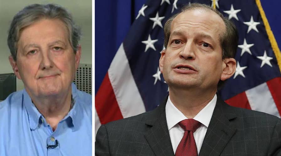 Sen. John Kennedy on Secretary Alex Acosta's resignation: It's a very unselfish thing to do