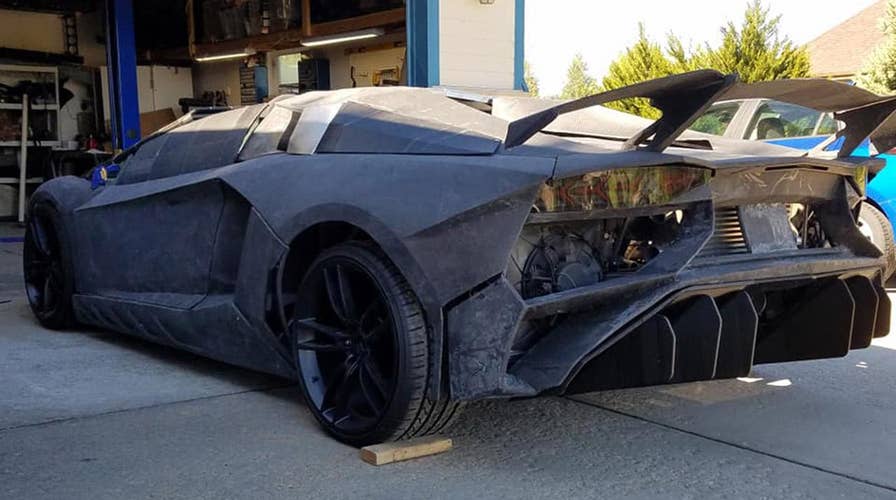 Father and son 3D printing their own Lamborghini