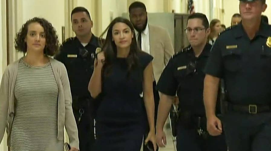 Representative Ocasio-Cortez responds to criticism she's playing that race card against Nancy Pelosi