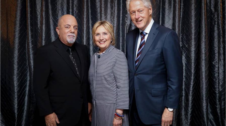 Watch: Crowd boos Hillary and Bill Clinton at Billy Joel concert