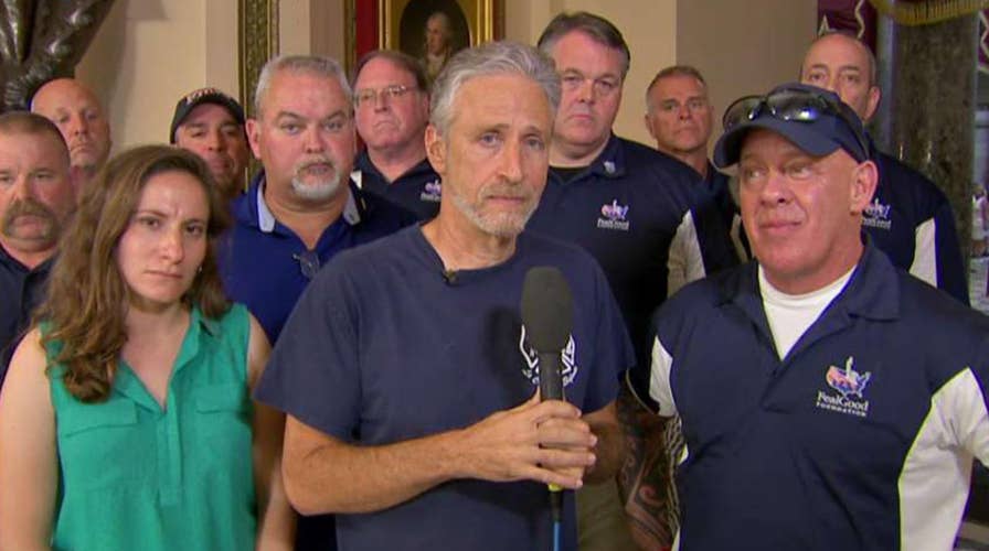Jon Stewart on House voting to reauthorize the 9/11 Victims Compensation Fund