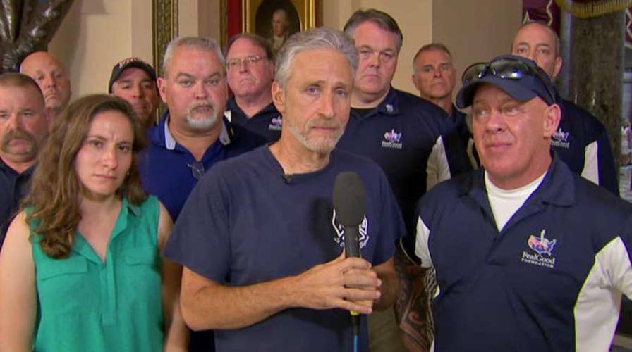 Jon Stewart on House voting to reauthorize the 9/11 Victim Compensation Fund