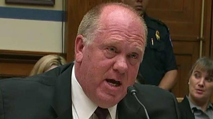Former acting ICE Director Tom Homan unloads on lawmakers at House hearing on migrant detention facilities