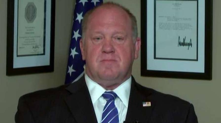 Tom Homan on clashing with Democrats at fiery House hearing on border security and migrant detention