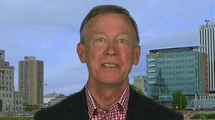 John Hickenlooper says the Democratic Party is a 'big tent'