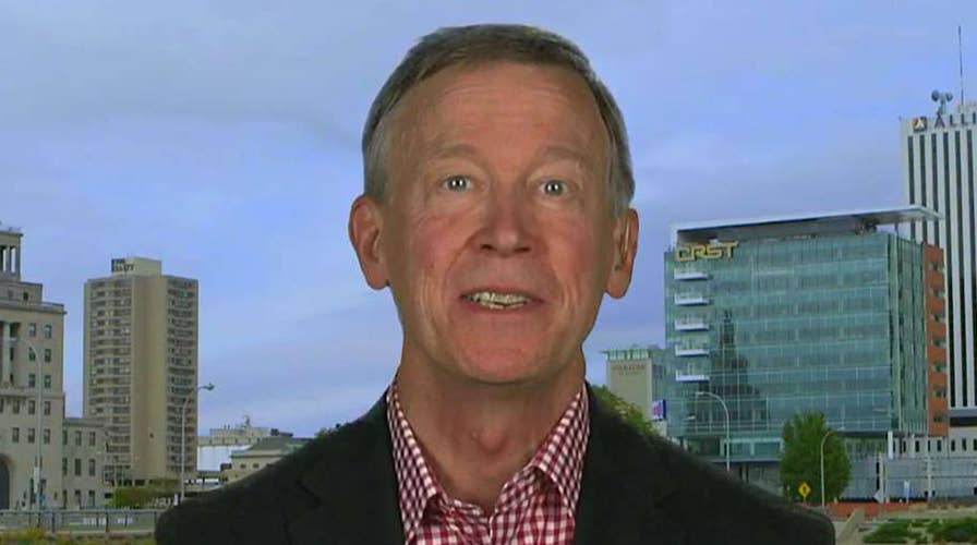 John Hickenlooper says the Democratic Party is a 'big tent'