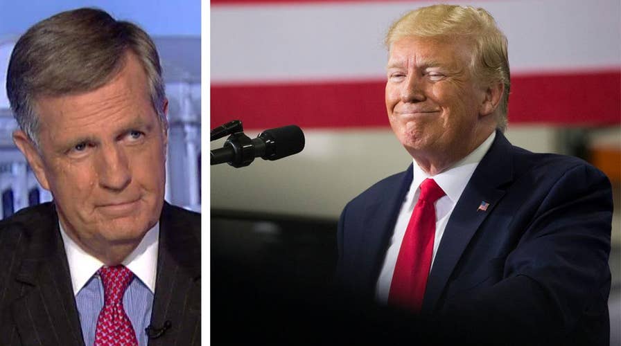 Brit Hume questions President Trump's decision to get in the middle of Democrats' rift