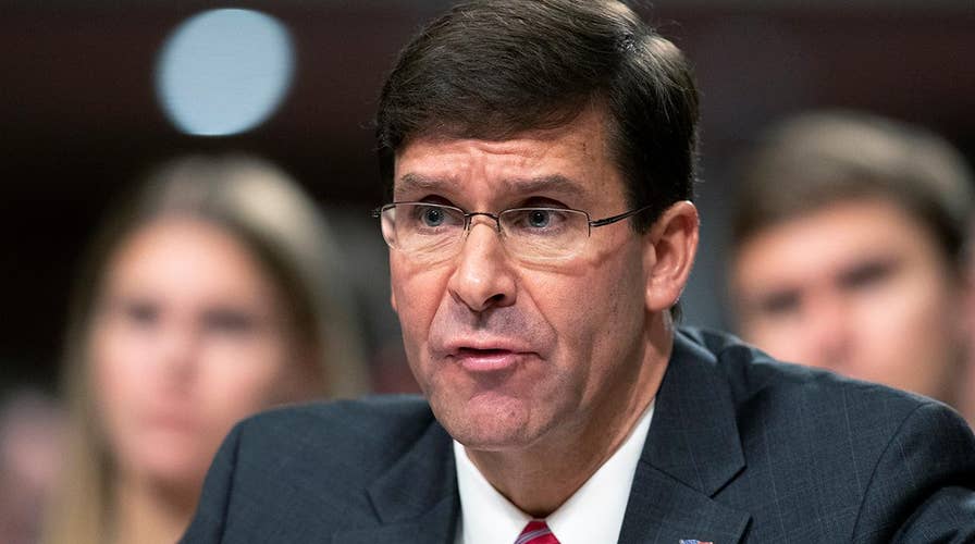 Fireworks expected at Senate confirmation hearing for defense secretary nominee Mark Esper