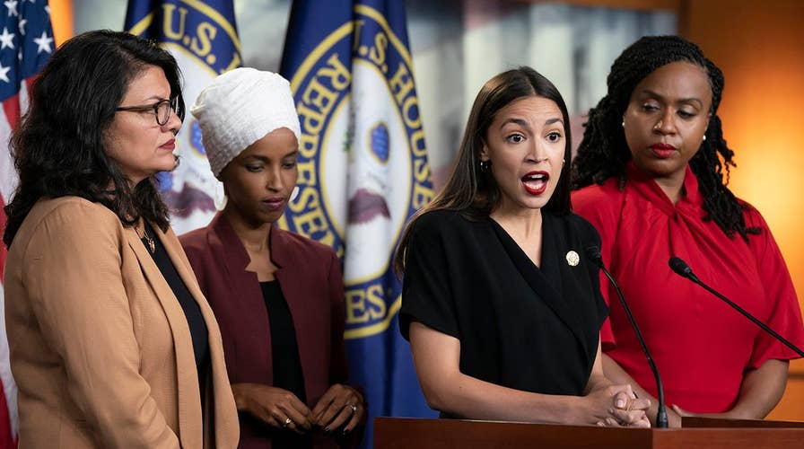 Democrats, media critics call Trump 'racist' over feud with progressive congresswomen